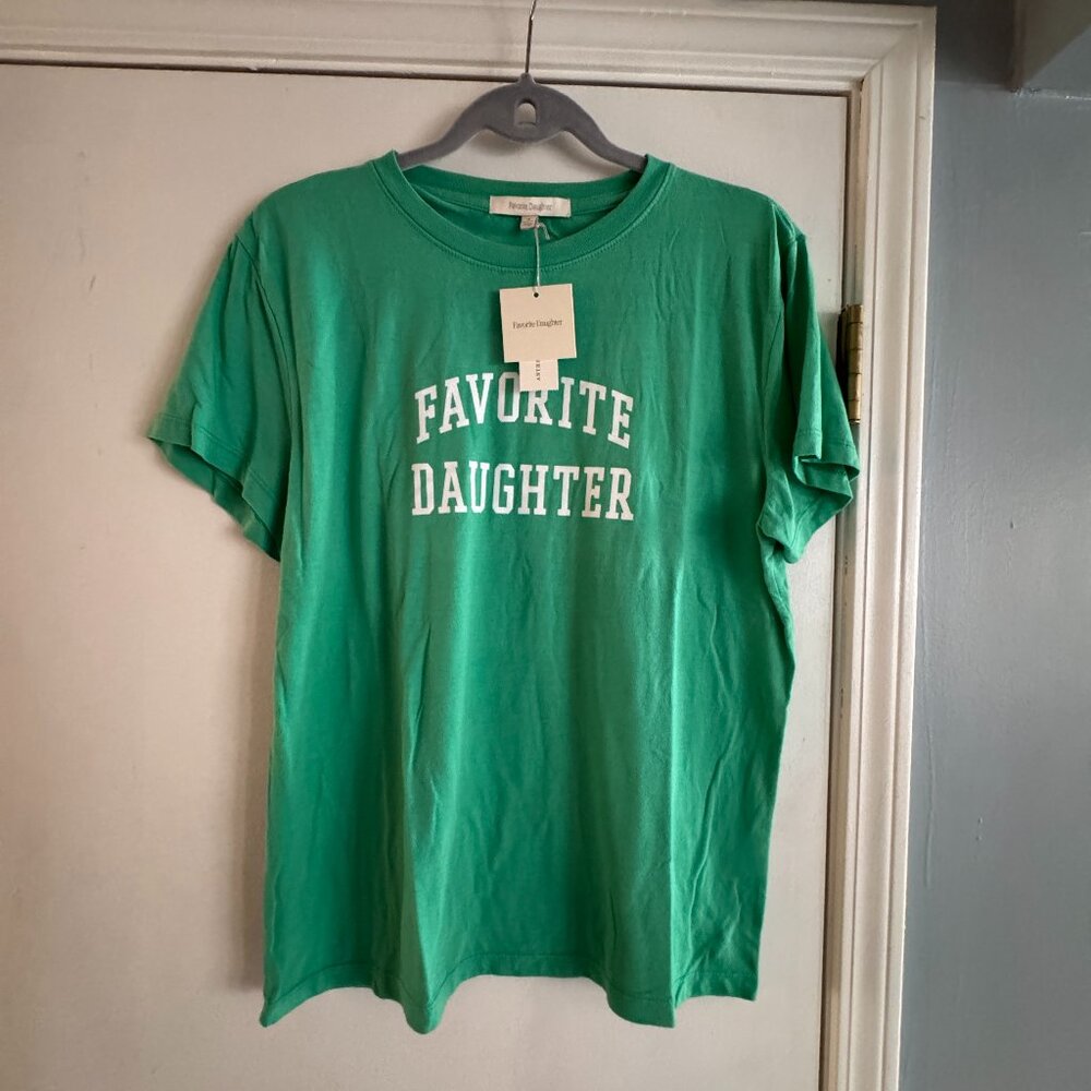 NWT Anthropologie Favorite Daughter Collegiate tee